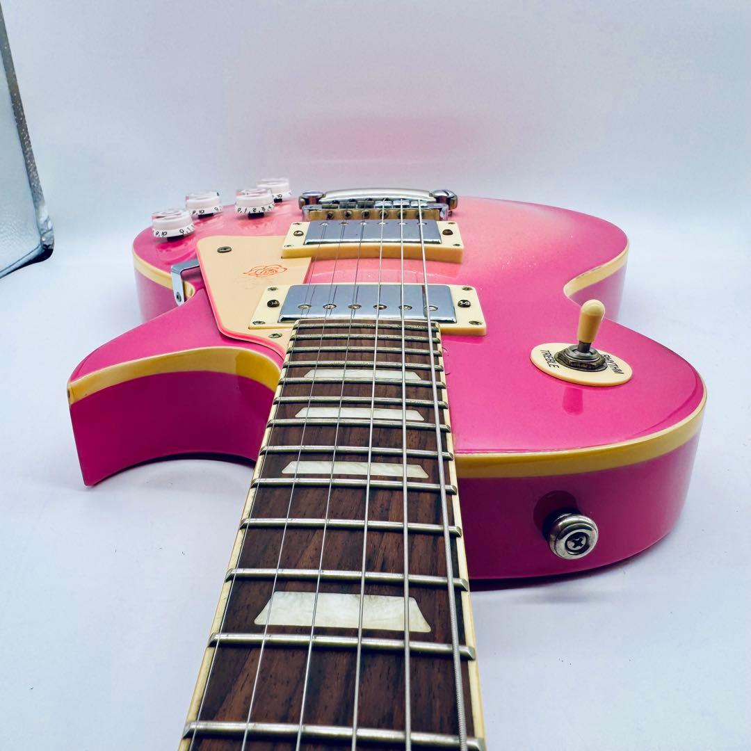 Gypsy Rose ピンク ラメ レスポール ジプシーローズ エレキギター