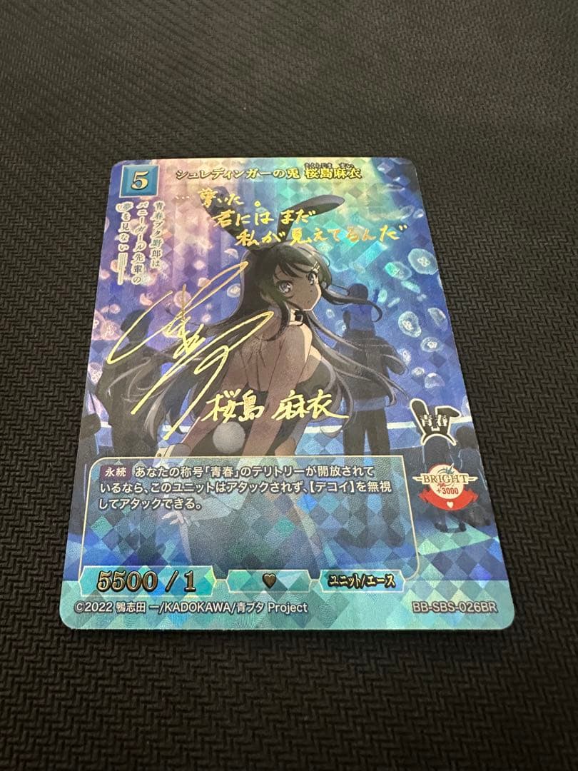 BR シュレディンガーの兎 桜島麻衣 ビルディバイドブライト 青春ブタ野郎