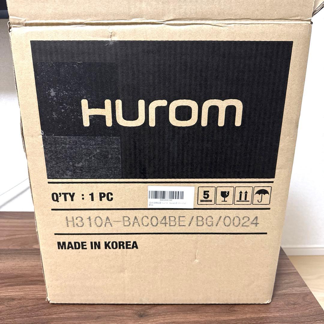 ヒューロム コールドプレスジューサー H310A