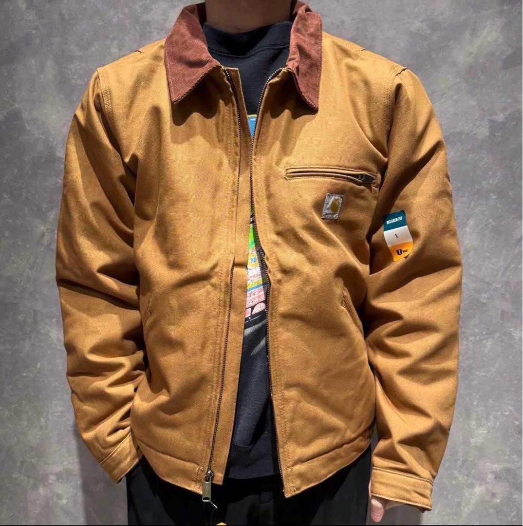 【送料無料】新品未使用タグ付きCarharttDETROITデトロイトジャケット