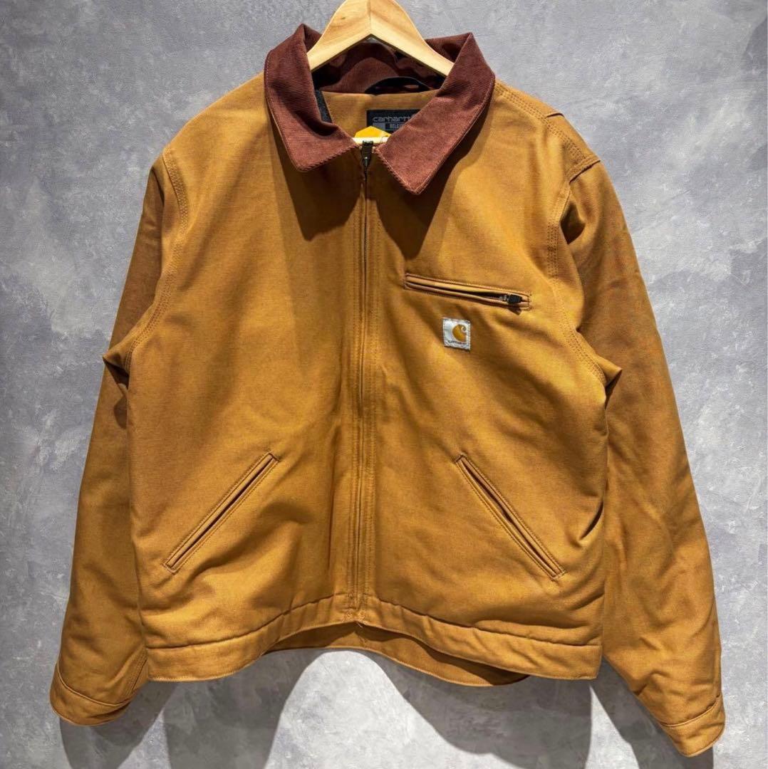 【送料無料】新品未使用タグ付きCarharttDETROITデトロイトジャケット