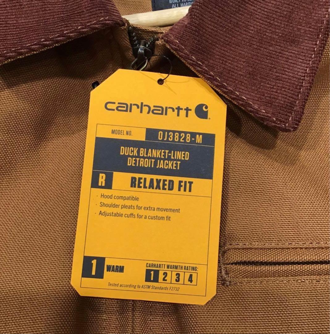 【送料無料】新品未使用タグ付きCarharttDETROITデトロイトジャケット