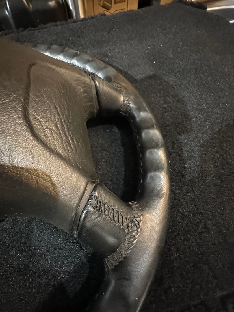 VW純正　ゴルフ2 レザー巻き