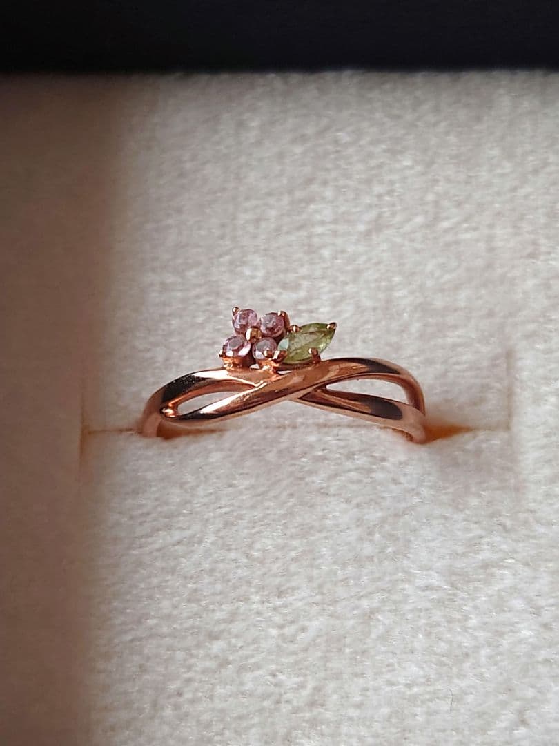 組曲 K10 ピンクゴールド リング