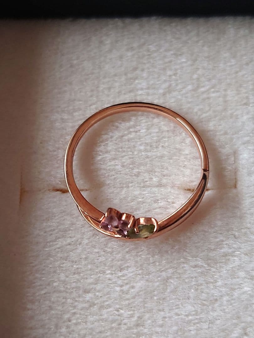 組曲 K10 ピンクゴールド リング