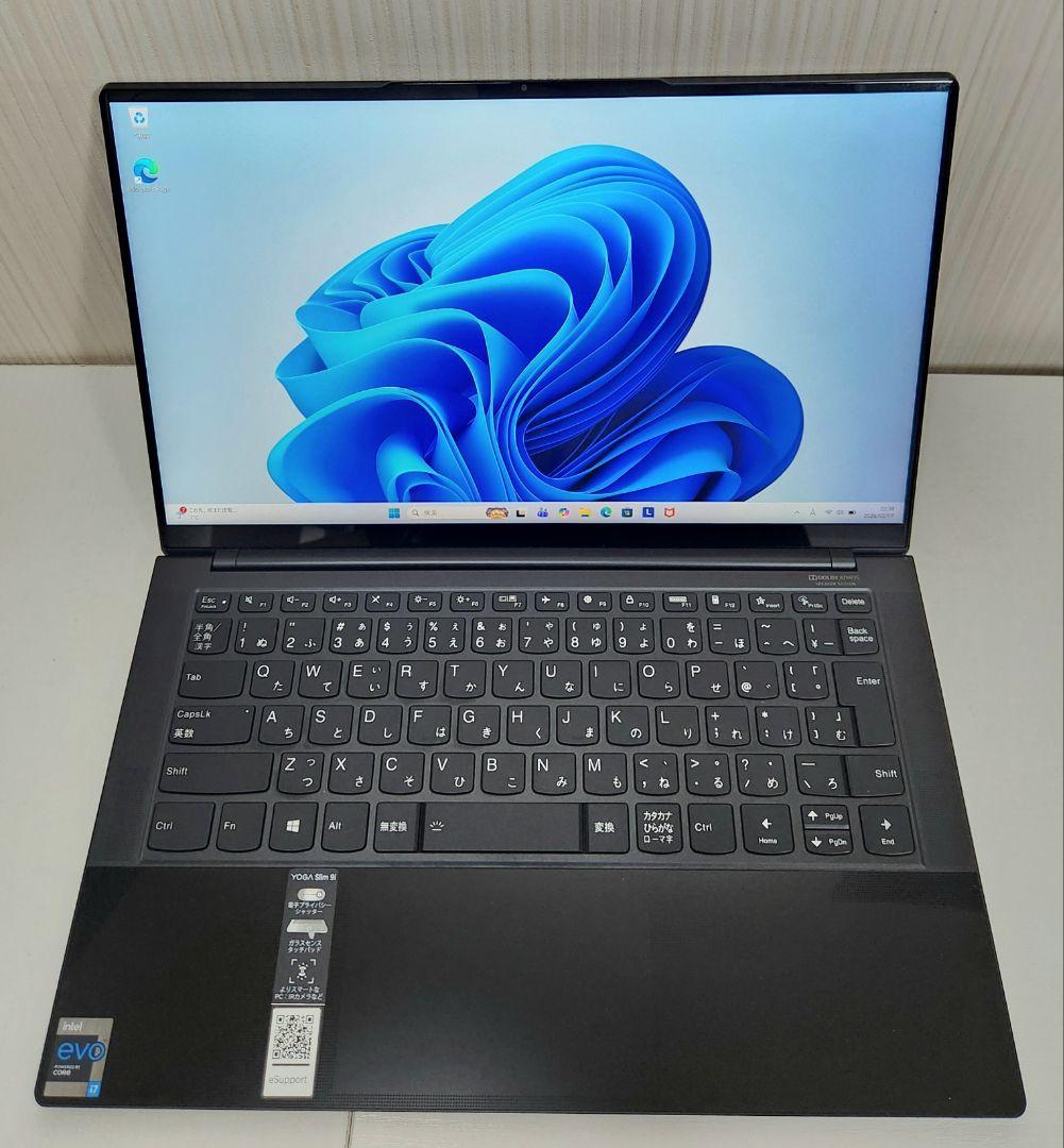 Yoga Slim 9 11世代Corei7 16GB 1TB 4K タッチ液晶