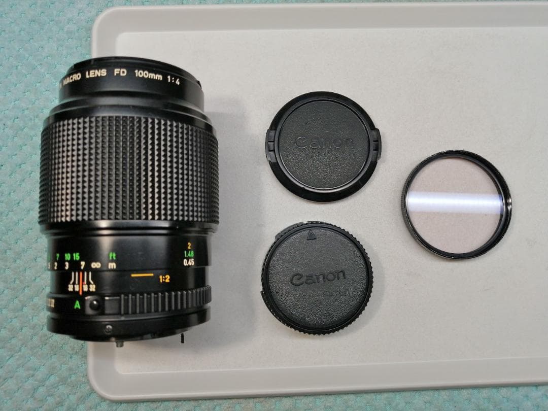 レンズ(単焦点) CANON NEW FD MACRO 100mm f/4 #7326
