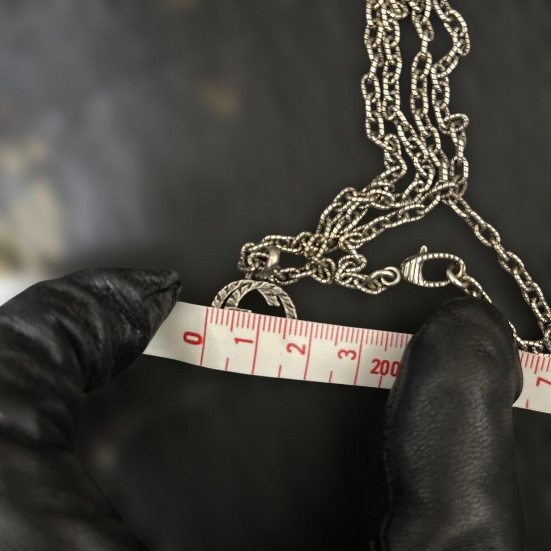 【美品】GUCCI　グッチ　インターロッキングG　アラベスク　ネックレス