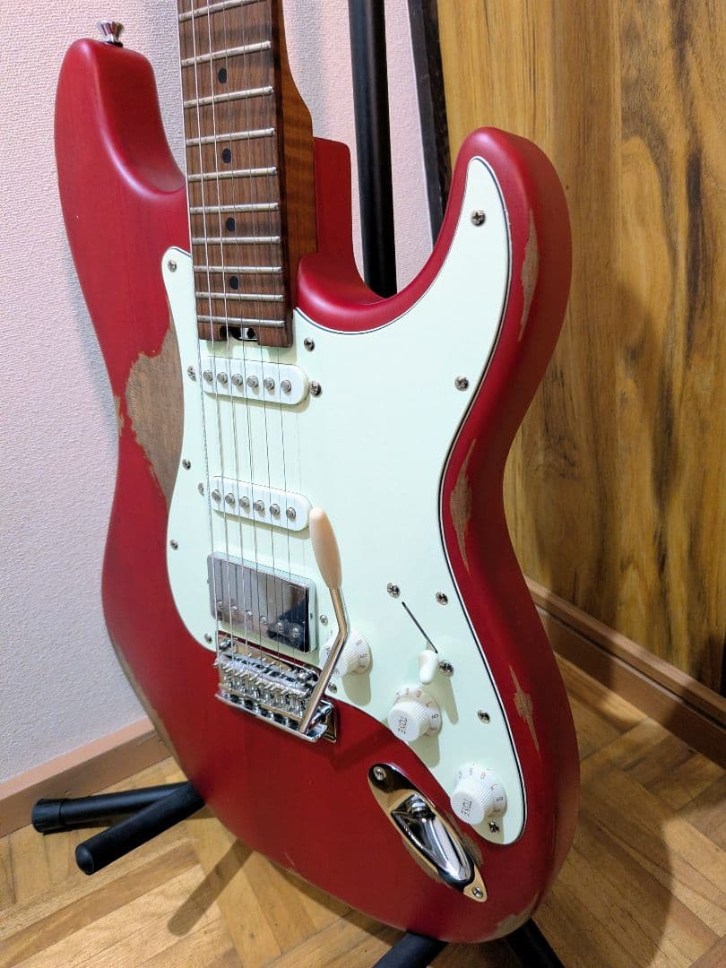 【生産終了】バッカス ストラト SSH グローバルシリーズ レリック加工