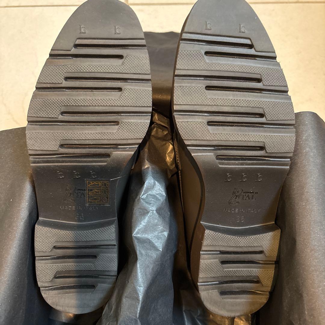 Luca Grossi ルカグロッシ　ローファー36（23㎝）グレー