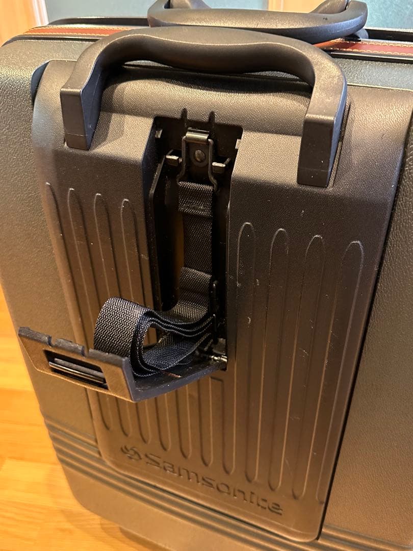 ★Samsoniteスーツケース型キャリーカート お洒落 美品