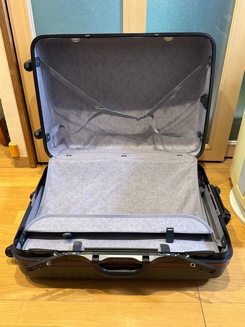 ★Samsoniteスーツケース型キャリーカート お洒落 美品