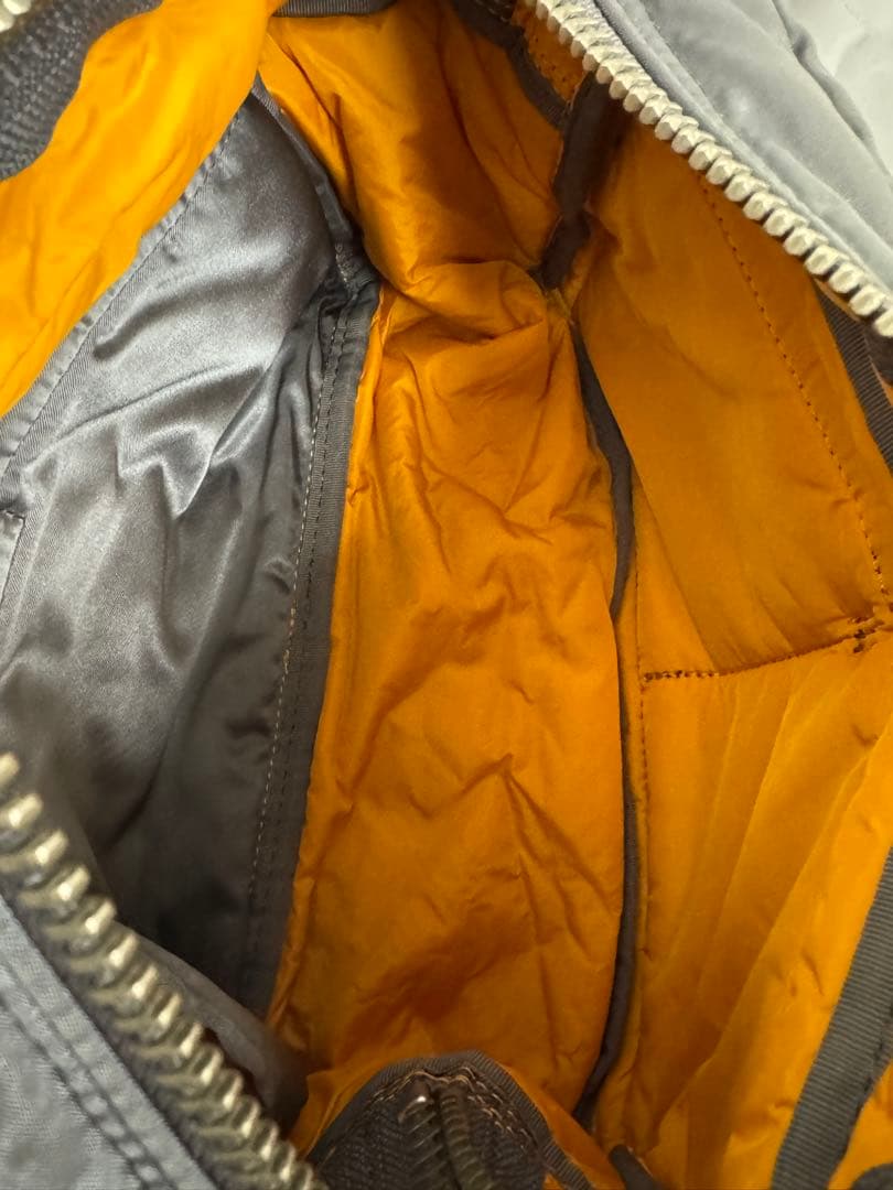 PORTER × M.U.G タンカー ウエスト ボディ バッグ シルバー