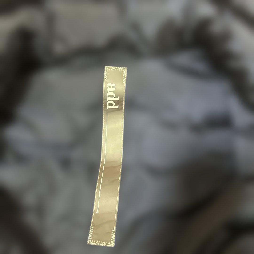 超美品！add ネイビー ダウンジャケット