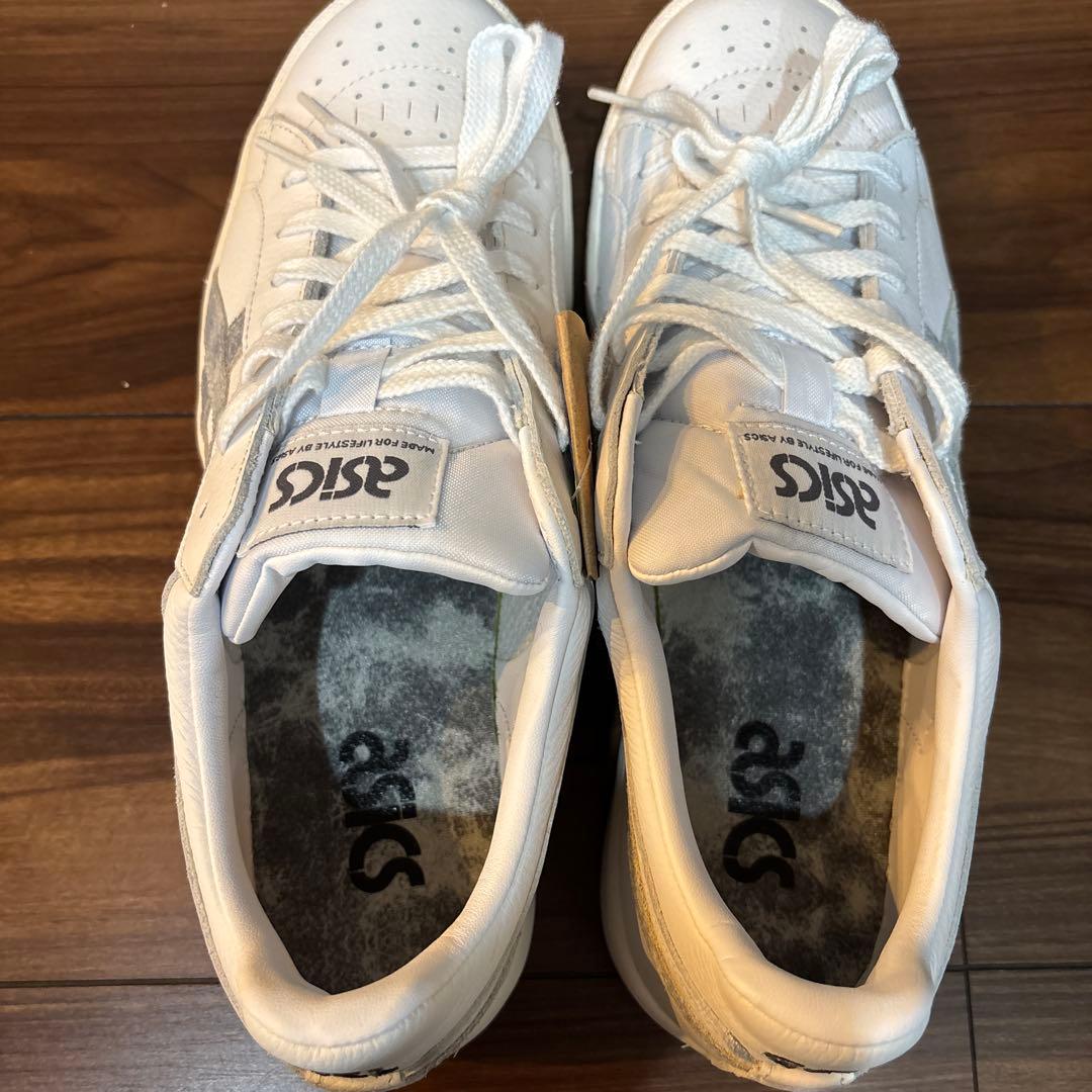 新品アシックスasicsGEL-PTG26.5 ホワイト/メトロポリス（グレー）