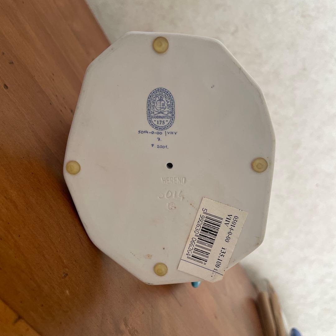 ヘレンド　鳥　陶器置物