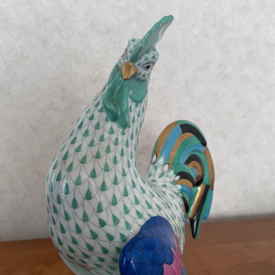 ヘレンド　鳥　陶器置物