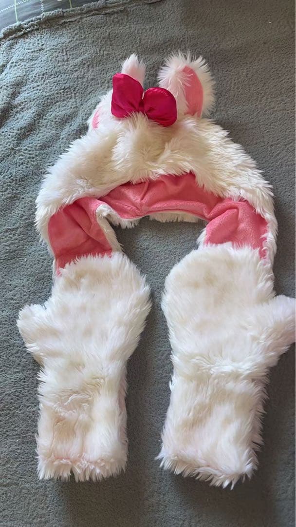 ディズニー　マリー　おしゃれキャット　ファンキャップ