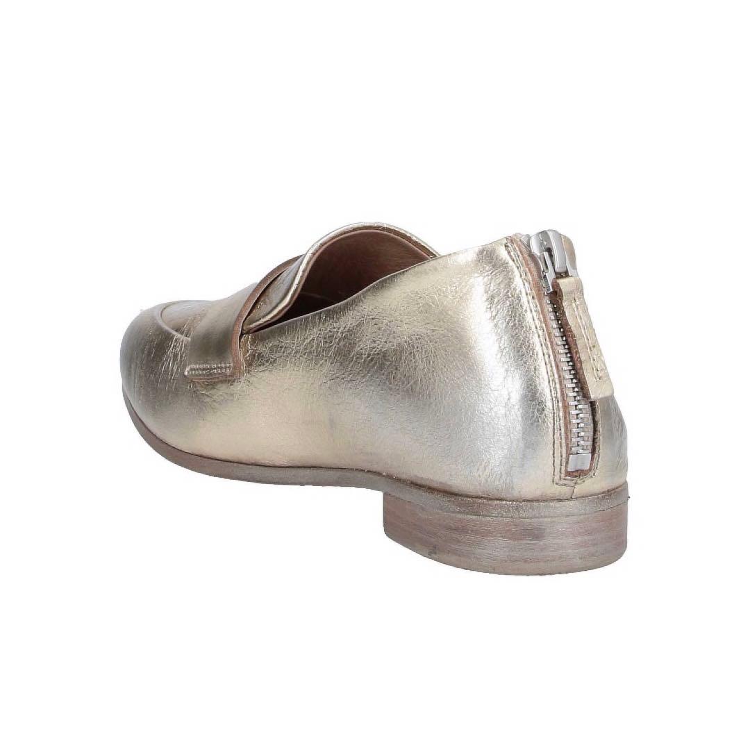 未使用　Marsèll ローファー　プラチナ　37サイズ