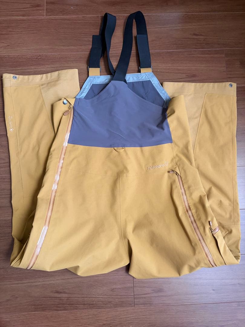 【美品】NORRONA tamok Gore-Tex Pro Bib Mサイズ