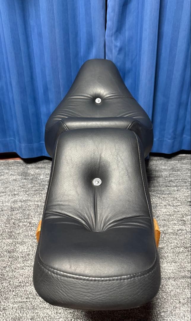 ハーレー FXSTC1580 ソフテイルカスタム キングアンドクイーンシート