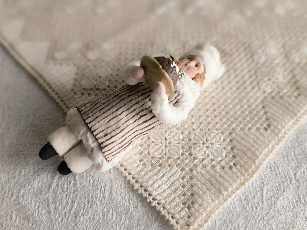 【まーちゃんさま】christmas doll ❀パティシエの女の子オーナメント