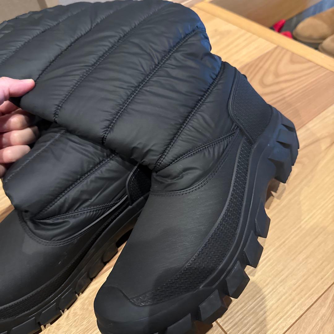 Hunter スノーブーツ　ハンター　 24.5cm US7 ブラック　黒