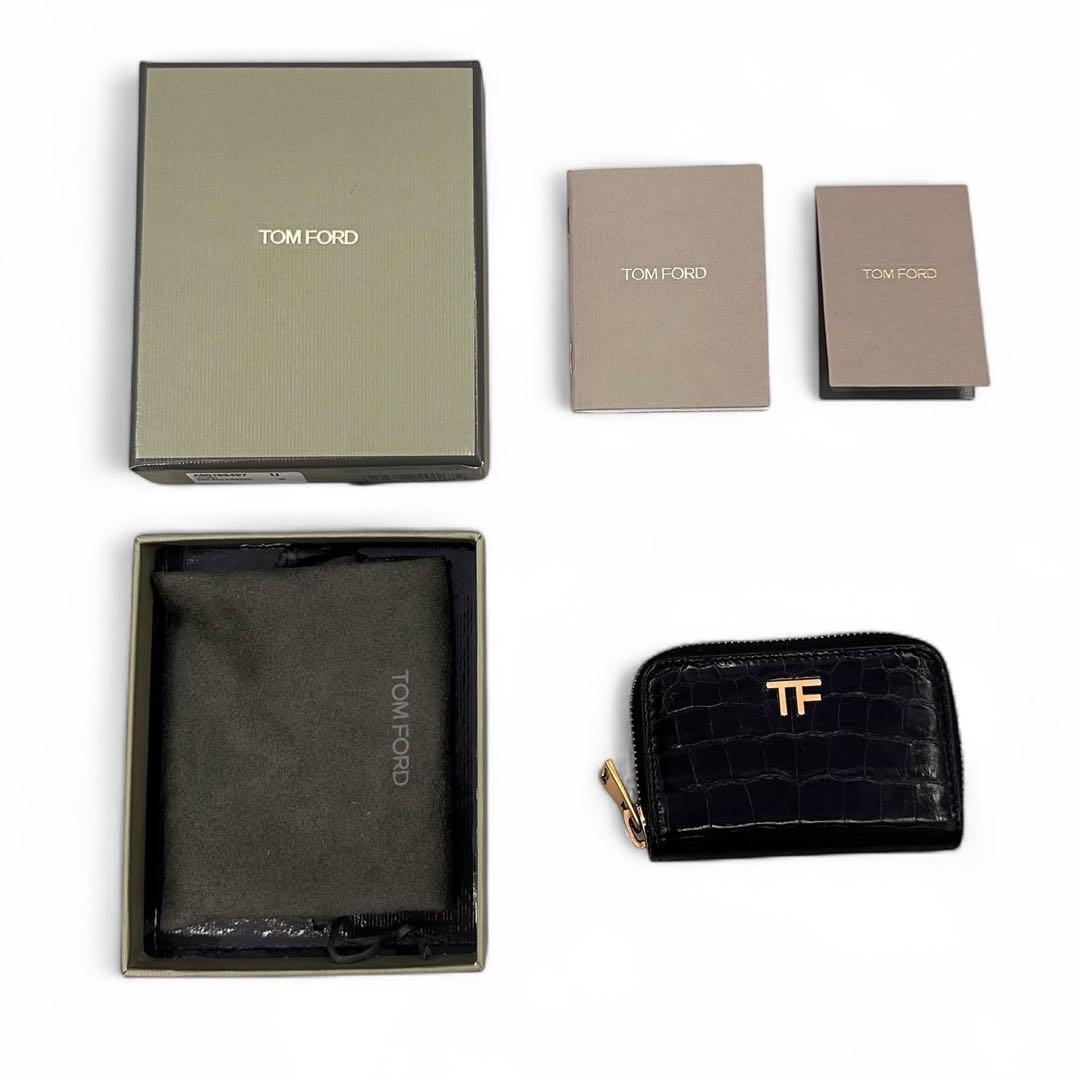 極美品 箱付 トムフォード ケース 財布 小銭入れ カード 入れ TF
