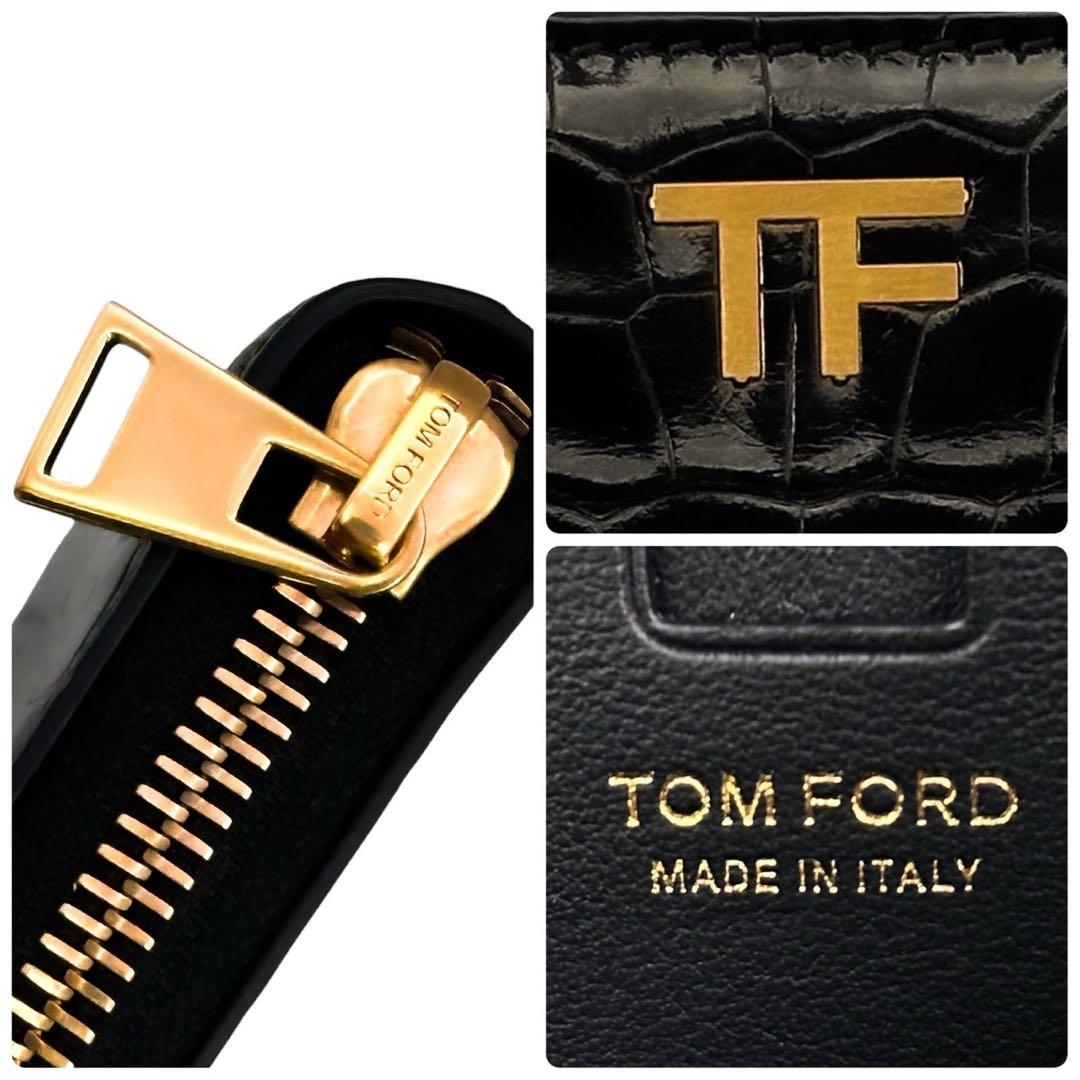 極美品 箱付 トムフォード ケース 財布 小銭入れ カード 入れ TF