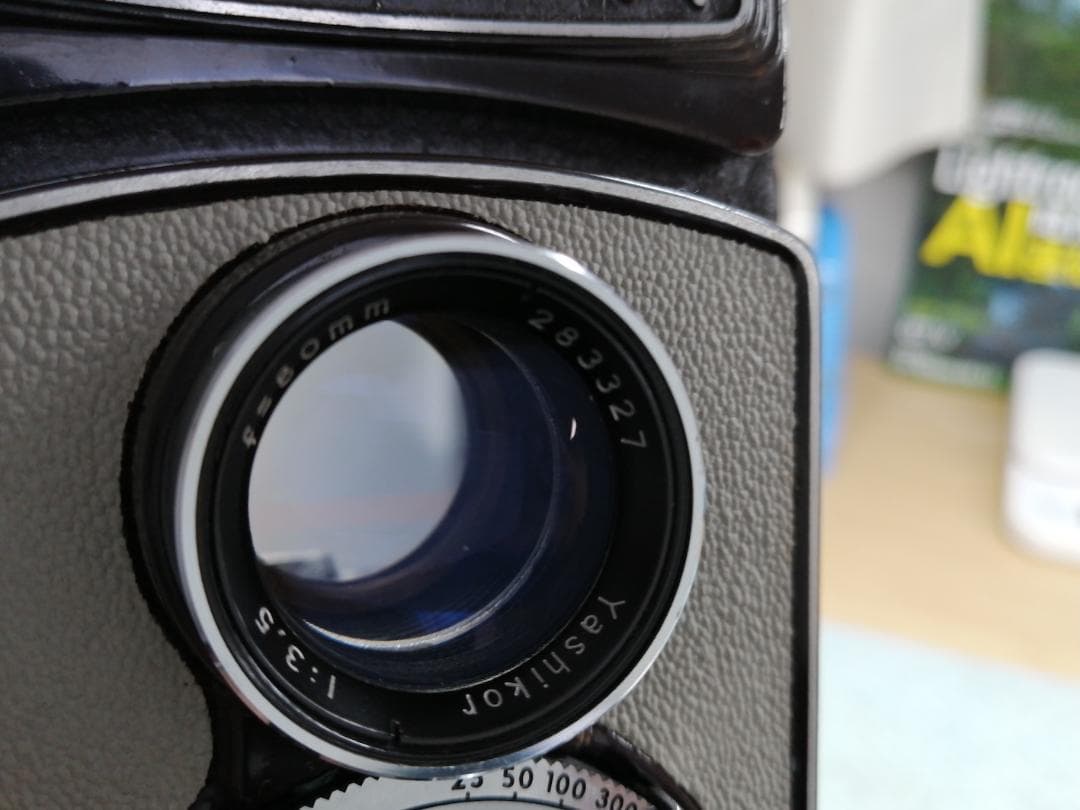 Yashica-A Brown ブラウン 茶 ヤシカ二眼レフ #7766