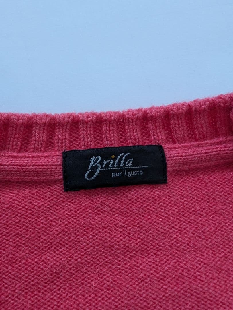 Brilla per il gusto 10ゲージ カシミヤ ニット