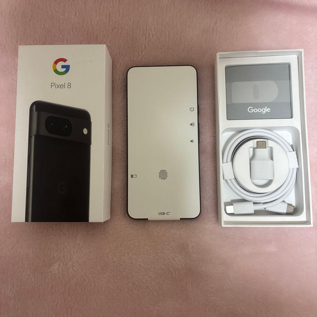 SIMフリー Google Pixel8 128GB オブシディアン