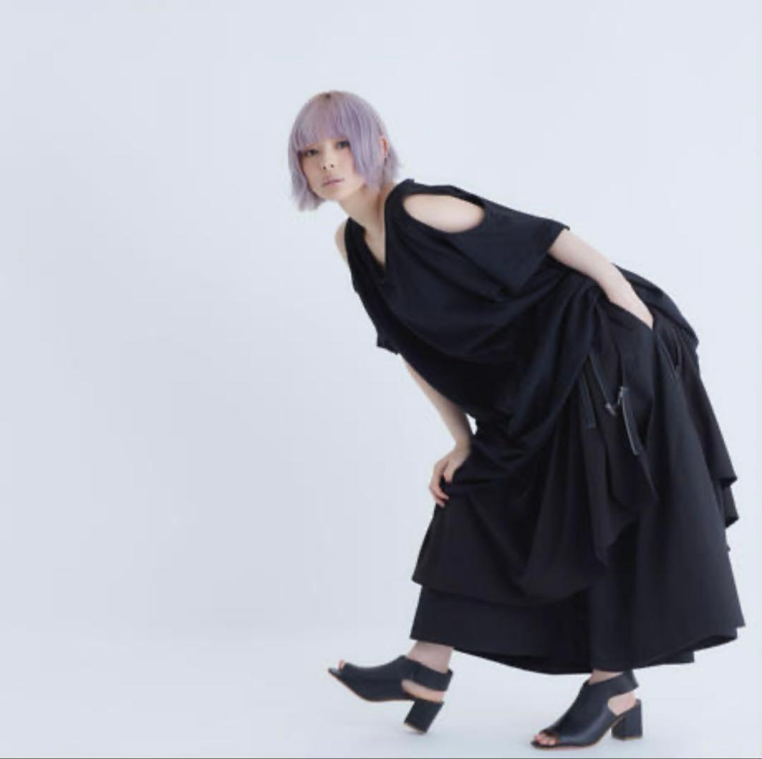 0658 mimic gimmick skirt pants スカートパンツ