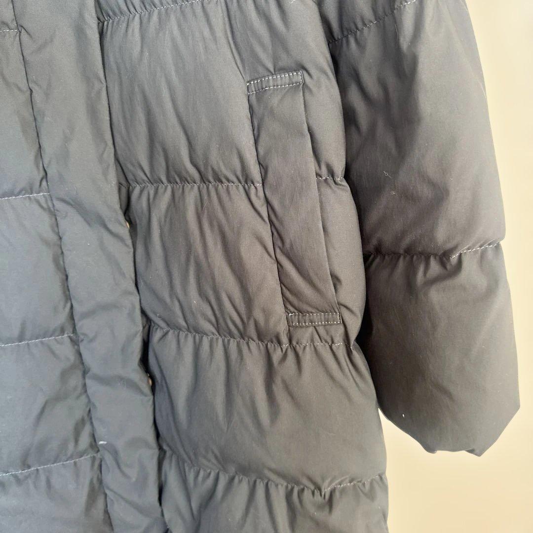 URBAN RESEARCH ラビットフードストレッチロングダウン