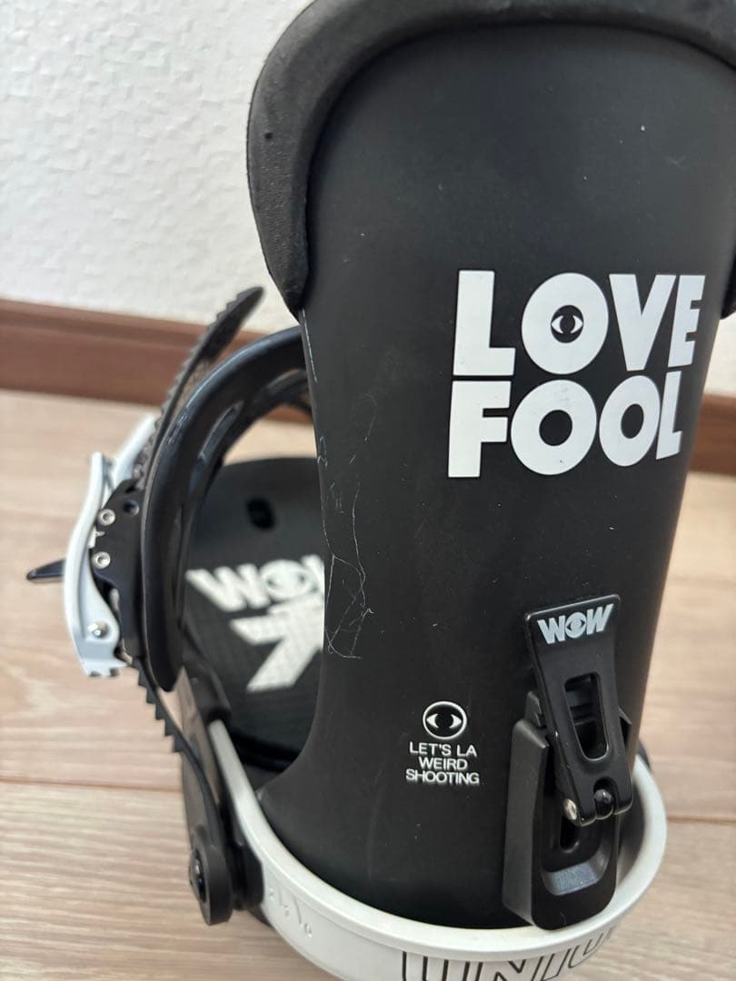 UNION スノーボードビンディング WOWコラボ　M