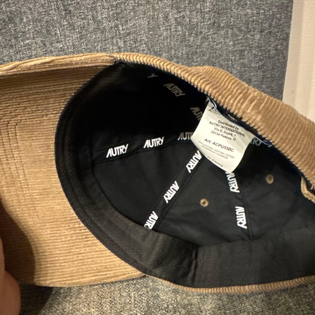 【AUTRY/オートリー】CORDUROY CAP ブラウン