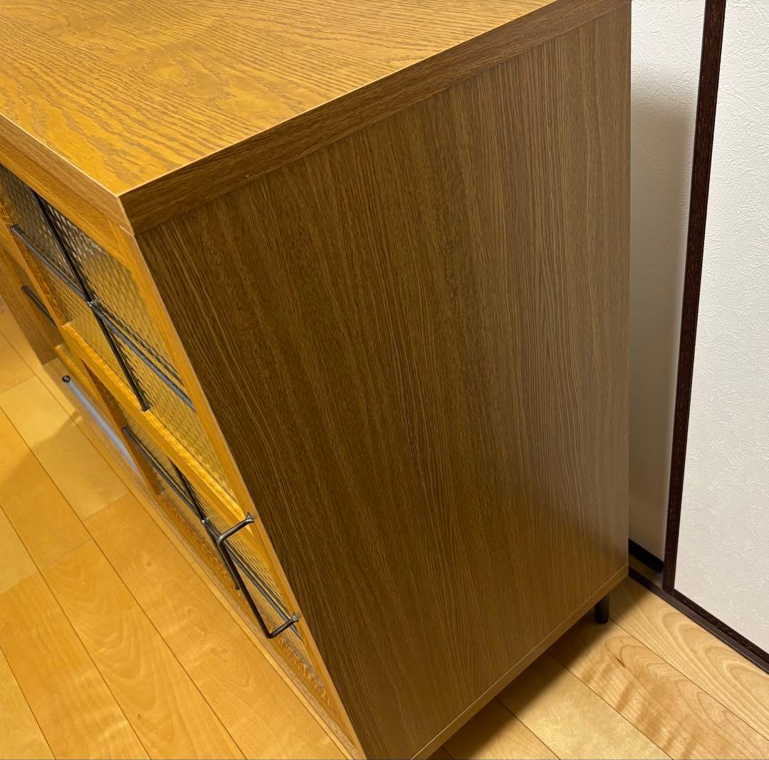 a.depeche (アデペシュ) カデル スライドガラスローボード1200