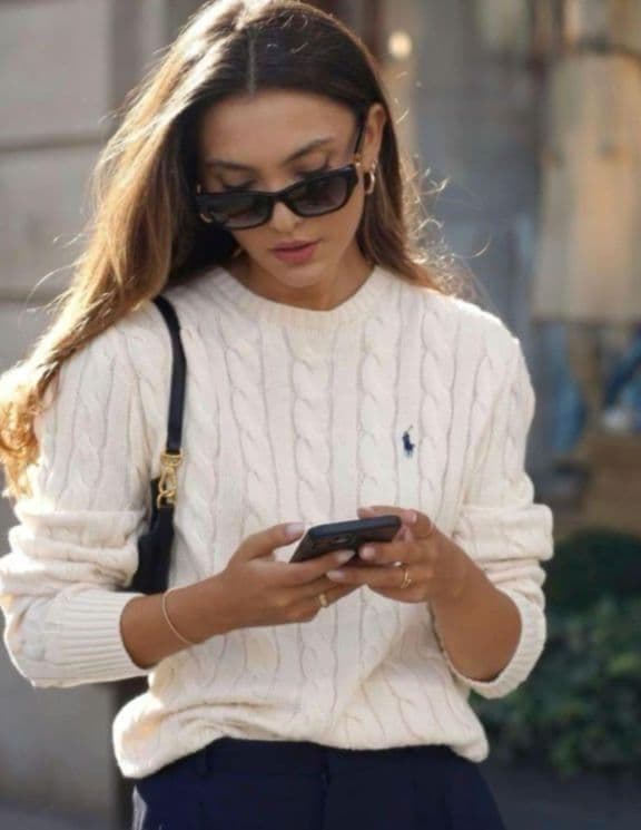 【試着のみ】ラルフローレン大人気カシミヤ混ニット現行品