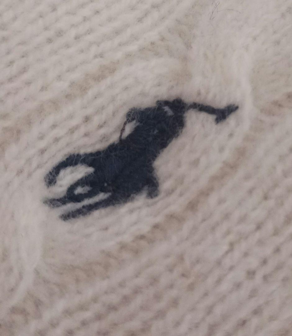 【試着のみ】ラルフローレン大人気カシミヤ混ニット現行品