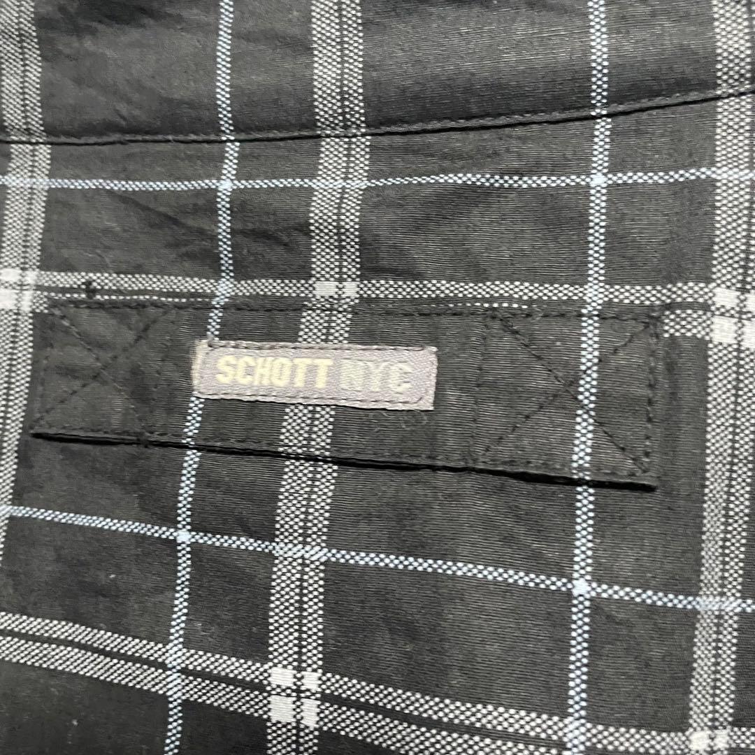 schott ショット　ARMY ブルゾン　古着　ビンテージ　ブラック　XL