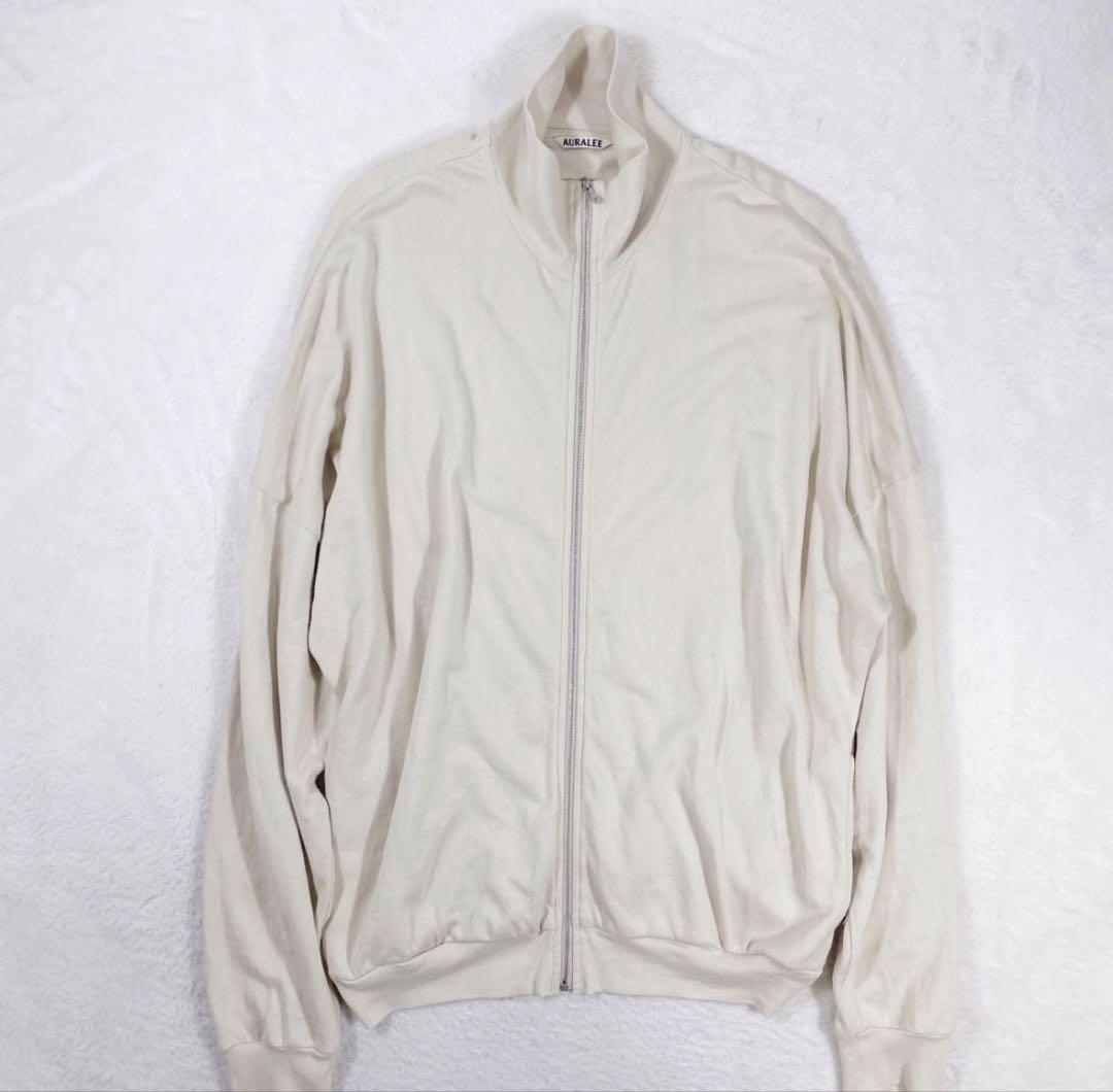 オーラリー SUPER HIGH GAUGE SWEAT ZIP BLOUSON