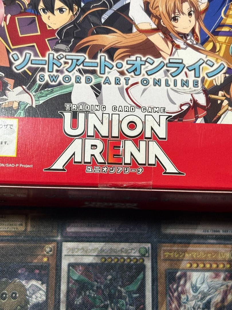 ユニオンアリーナ　ソードアートオンライン 2 box 新品　テープ付き
