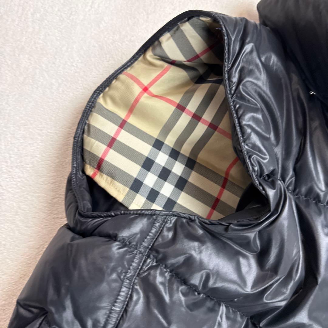 バーバリーロンドン　ダウンベスト　ブラック　Lサイズ