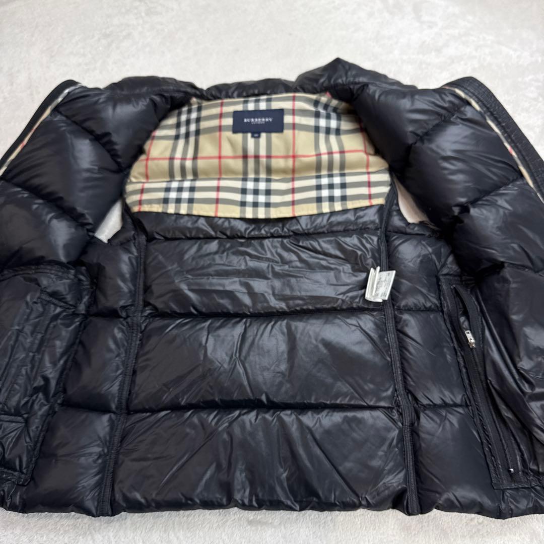 バーバリーロンドン　ダウンベスト　ブラック　Lサイズ
