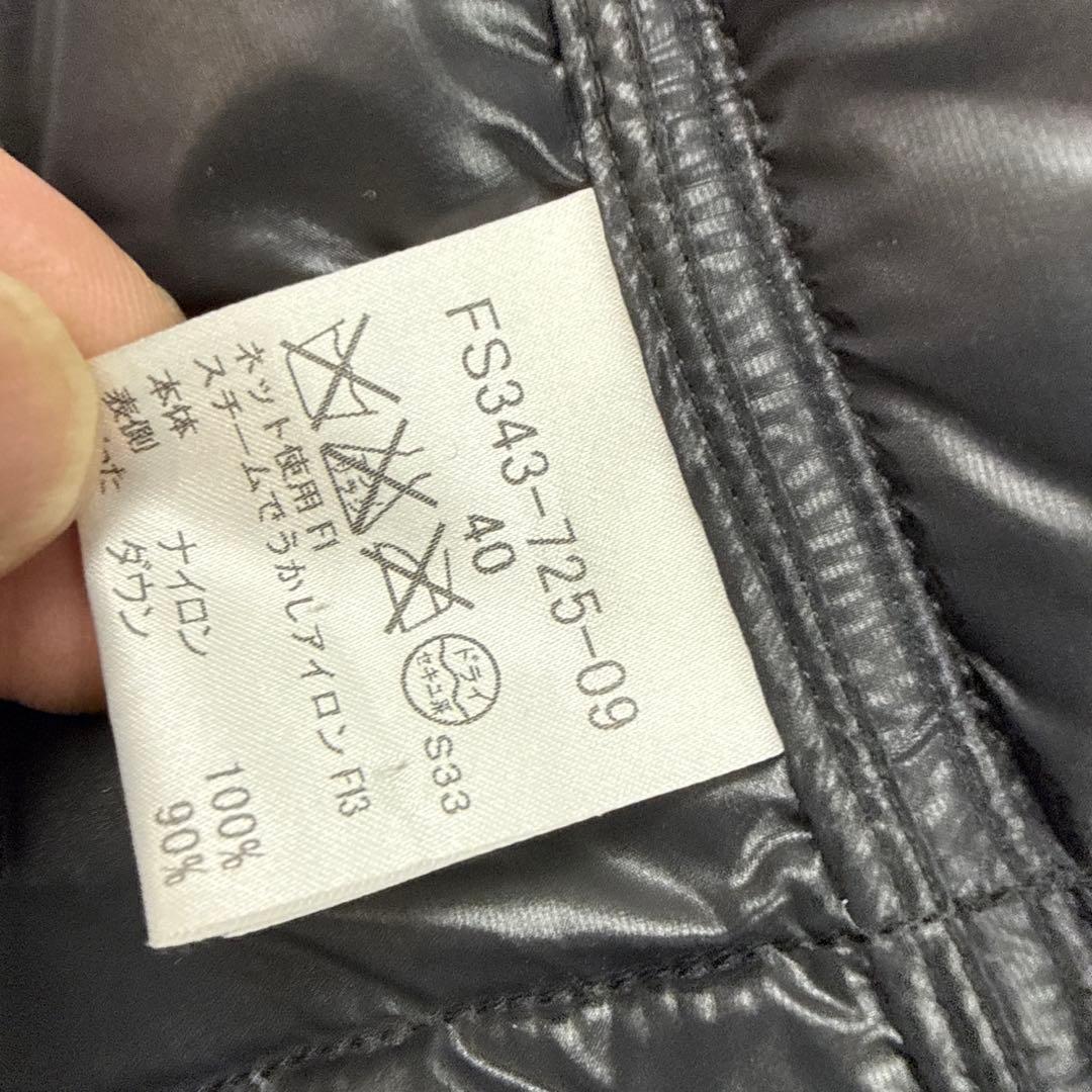 バーバリーロンドン　ダウンベスト　ブラック　Lサイズ