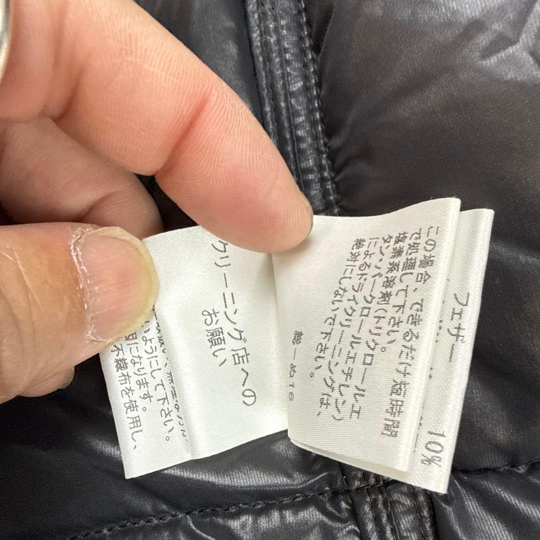 バーバリーロンドン　ダウンベスト　ブラック　Lサイズ