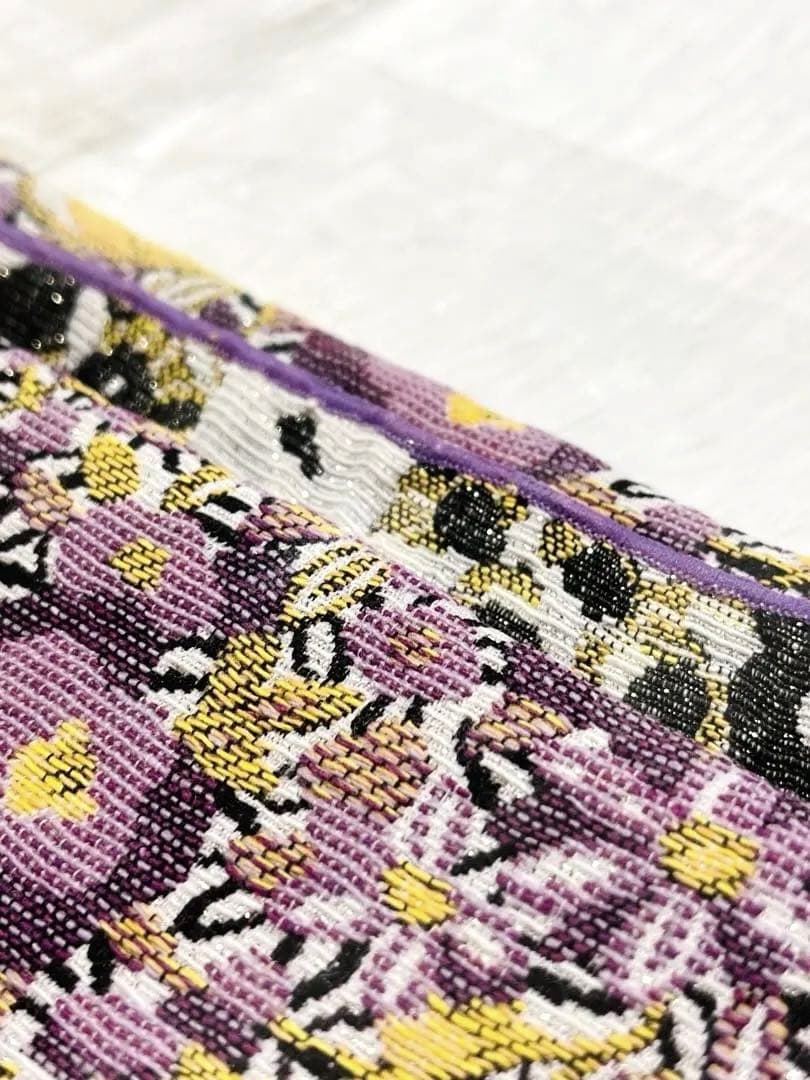 素敵な出会いを！値段交渉OK！親もっち さま専用　パンジー兵児帯