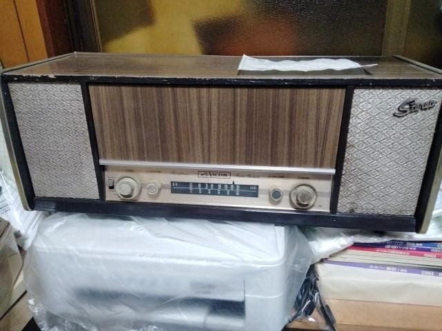 真空管 レコードプレーヤー・ラジオ　 ビクター STL-160 エレクトローラ