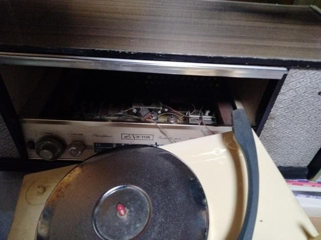 真空管 レコードプレーヤー・ラジオ　 ビクター STL-160 エレクトローラ