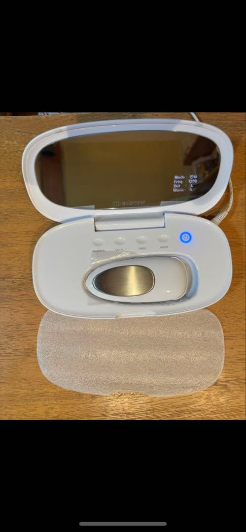 ホワイト美顔器 ミラー付き LEDインジケーター ひーさん専用